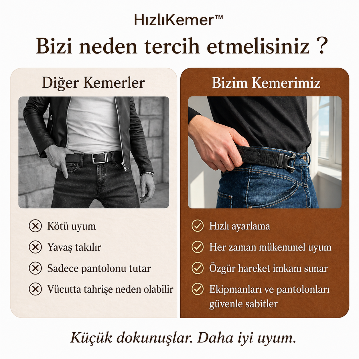 Ayarlanabilir Pantolon Bel Klipsi